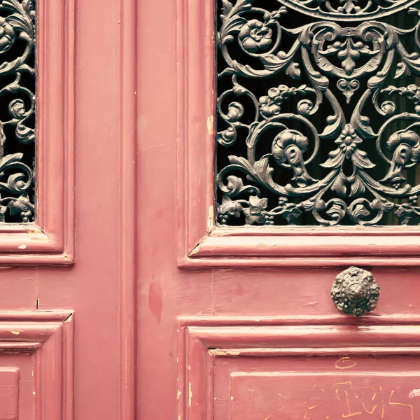 Vintage French Door — Stock Photo, Image