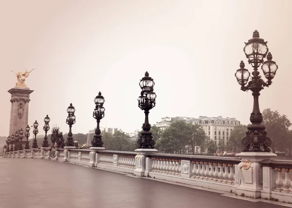 Мост Александра III — стоковое фото