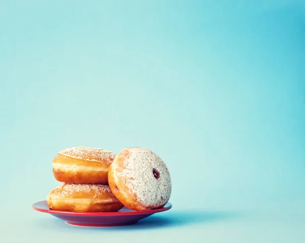 复古磨砂甜甜圈 — 图库照片