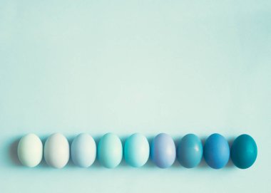 Vintage pastel Paskalya yumurtaları