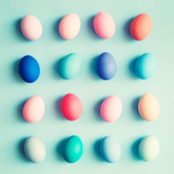 Vintage pastel Easter Eggs — Stock Photo, Image