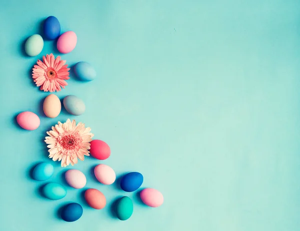 Vintage pastel Easter Eggs — Stock Photo, Image