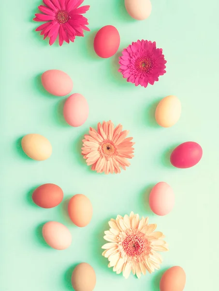 Vintage pastel Easter Eggs — Stock Photo, Image