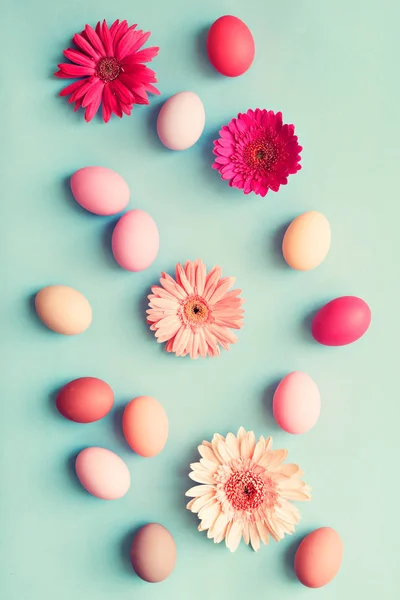 Vintage pastel Easter Eggs — Stock Photo, Image