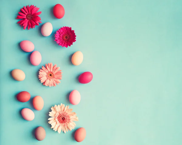 Huevos de Pascua pastel Vintage —  Fotos de Stock