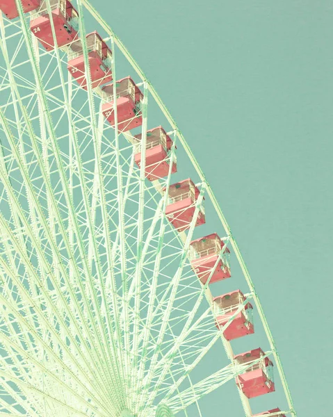 Vintage Ferris wheel — Stock Photo, Image