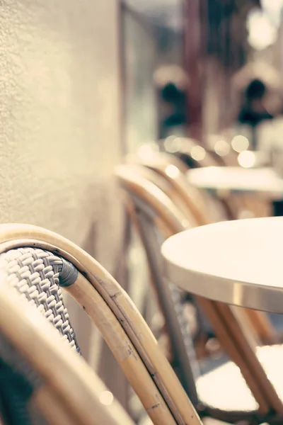 Café vintage plein air à Paris — Photo