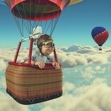 Uçan adam overclouds 