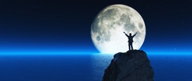 Minnettar adam elleriyle kaldırdı 