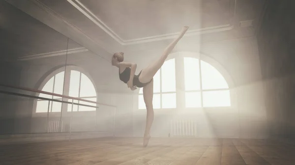 Young and beautiful ballerina — Stock Photo, Image