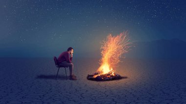 düşünceli bir adam