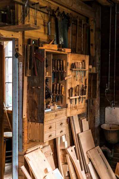 Carpintaria em estilo vintage — Fotografia de Stock