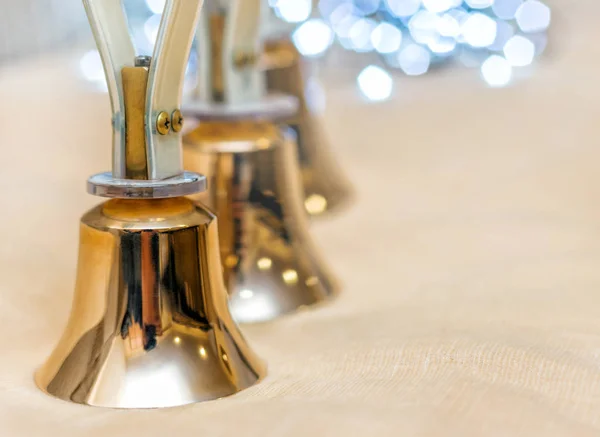 Handbells redo att spela — Stockfoto