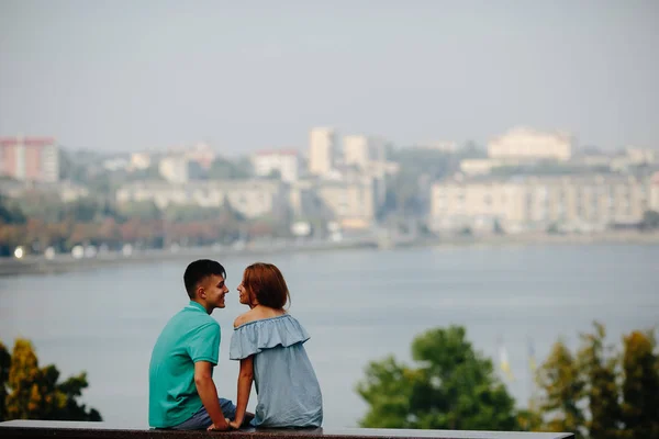 Muž a žena spolu — Stock fotografie