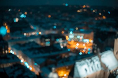 Şehir kış görünümü