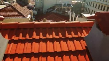 İstanbul'a uçuş görünümünden.
