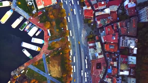 Istanbul luchtfoto enquête — Stockvideo