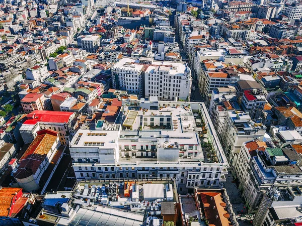 Vyn från flyg till Istanbul. — Stockfoto