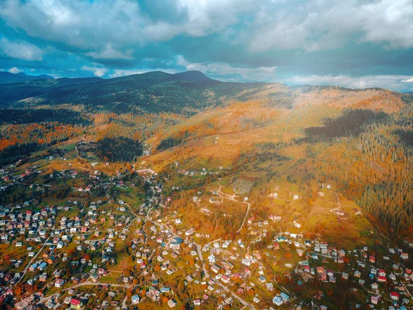 Small town in the countryside — Stock Photo, Image