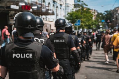 Polis gücü, miting sırasında bölgede düzeni sağlayacak.