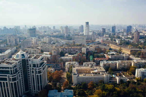 키예프 자본 시의 우크라이나입니다. 공중 보기. — 스톡 사진