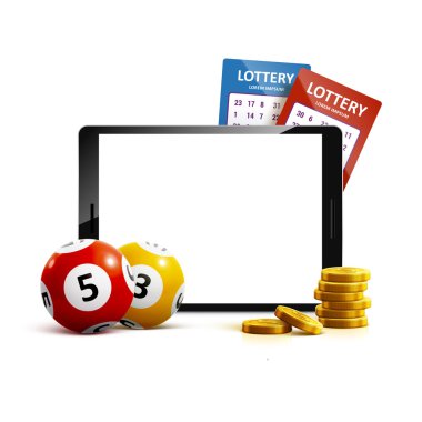 Online piyango afiş