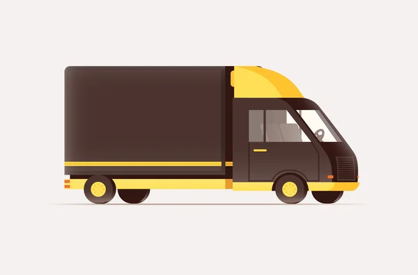 Ikon truk pengiriman - Stok Vektor