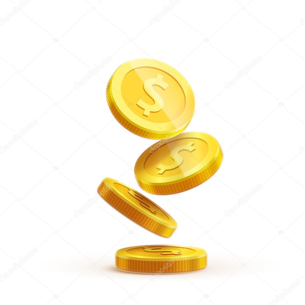 gold coins template