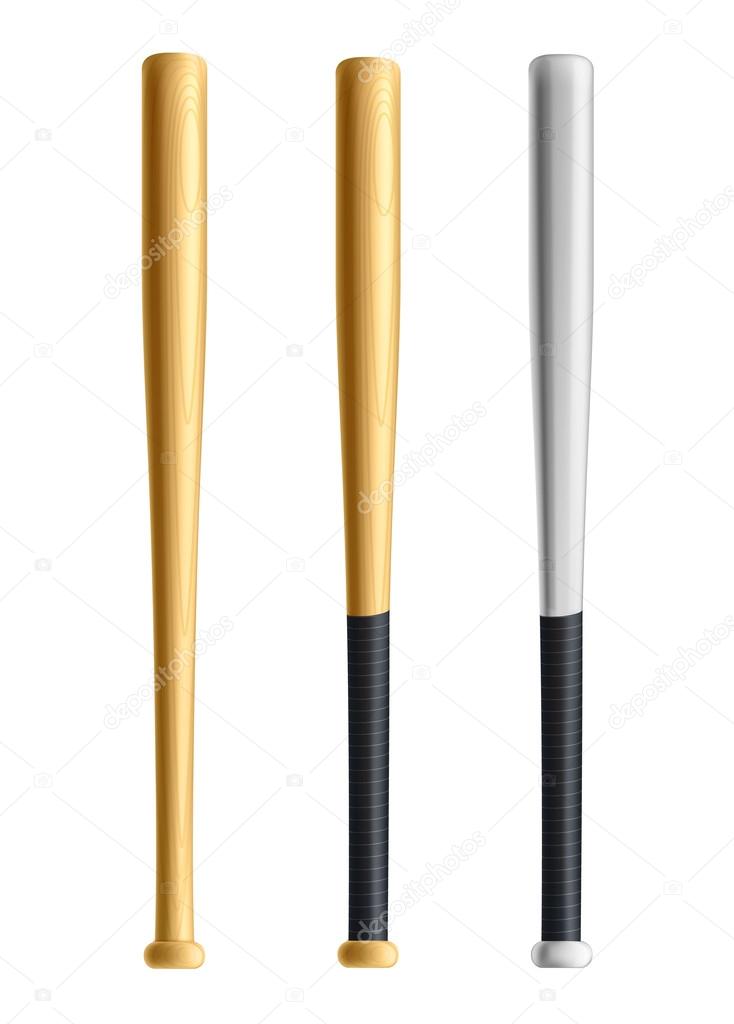 baseball bats icons