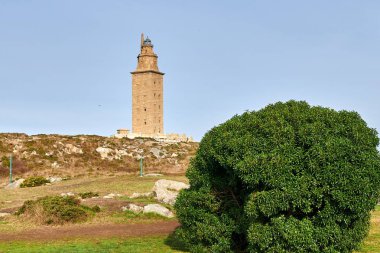 Herkül'ün deniz feneri. A Coruna, İspanya