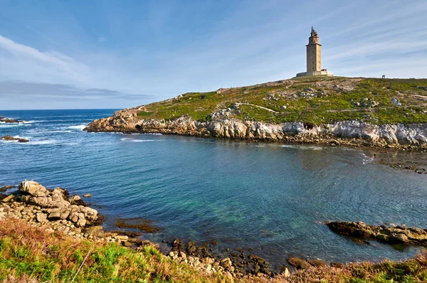 Herkül'ün deniz feneri. A Coruna, İspanya