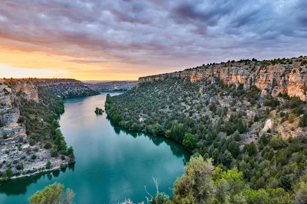 Duraton Canyon em Segovia, Espanha — Fotografia de Stock