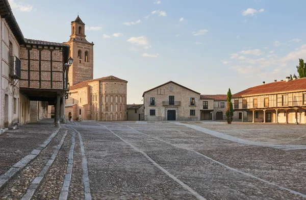 Plaza de la Villa e Santa Maria chuch (Praça da Vila ), — Fotografia de Stock