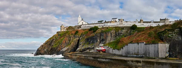 Cemitério de Luarca. Astúrias, Espanha . — Fotografia de Stock