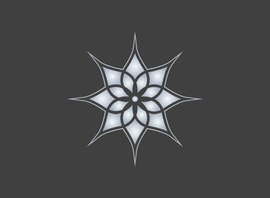 Lotus logo simge vektör tasarımı