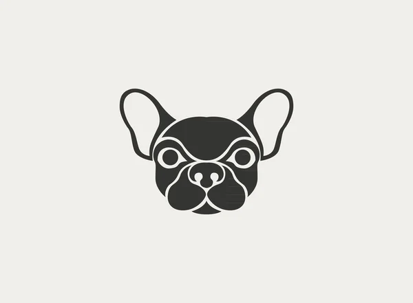 Hund Logo Vektor Ikone Design Vorlage — Stockvektor