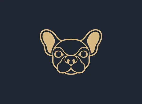 Hund Logo Vektor Ikone Design Vorlage — Stockvektor