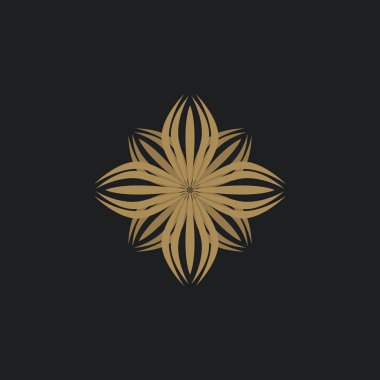 lüks logo vektör tasarım şablonu