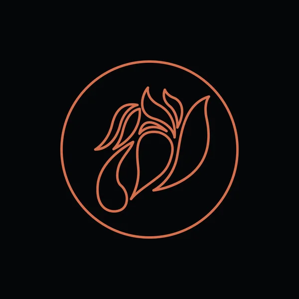 Άλογο λογότυπο φορέα εικονίδιο σχεδιασμός — Διανυσματικό Αρχείο