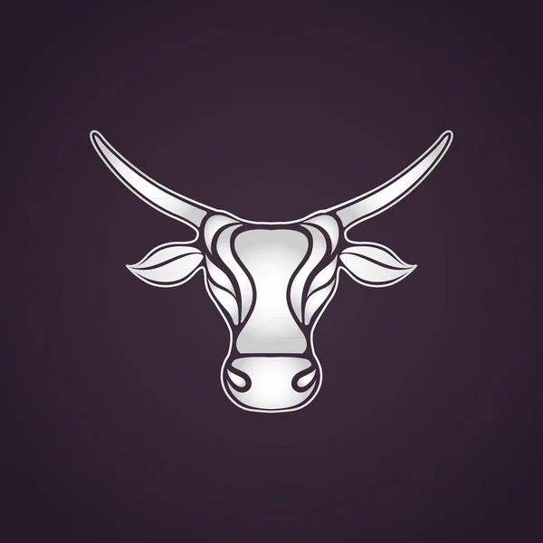 Illustrazioni di disegno dell'icona vettoriale logo ZEBU — Vettoriale Stock