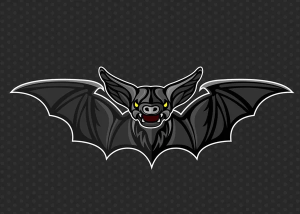 Ilustración de vectores de diseño de icono de logotipo BAT — Vector de stock