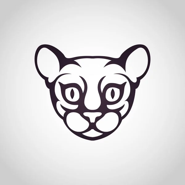 Ilustracja wektorowa ikona logo Cat — Wektor stockowy