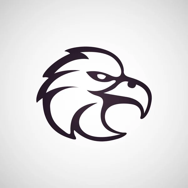 Plantilla de logotipo de vector de águila — Archivo Imágenes Vectoriales