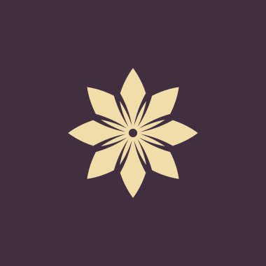 Lotus logo vektör simge tasarlamak