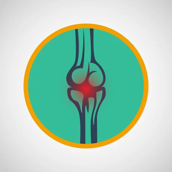 JOINT PAIN vector icono ilustración — Archivo Imágenes Vectoriales