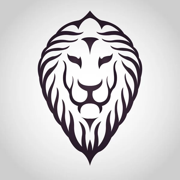 Lion logo vectorillustratie pictogram ontwerp — Stockvector