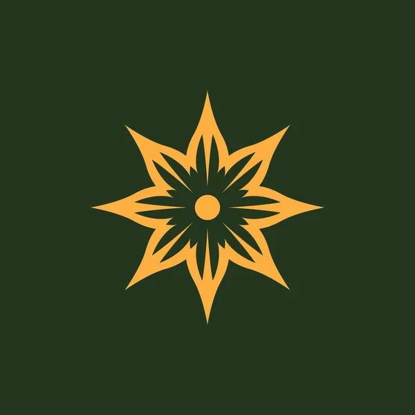 Lotus Wellness logo, lotus logo, spa logo, vector logo sjabloon — Stockvector