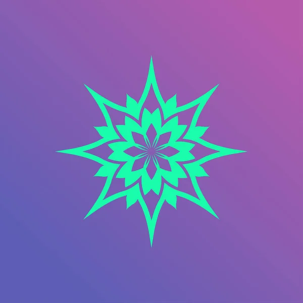 Логотип Lotus Векторна ілюстрація піктограми — стоковий вектор