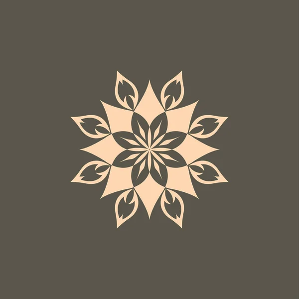 Lotus logo Vektorové ikonu obrázek — Stockový vektor