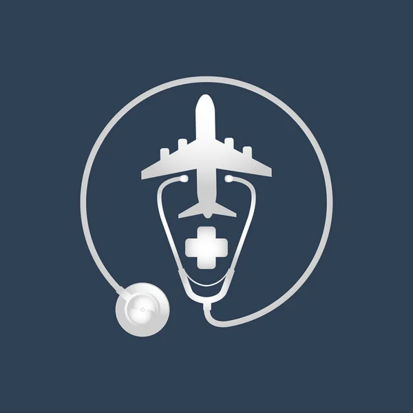 Progettazione di icone del turismo medico, salute infografica. Vettore illustrativo — Vettoriale Stock